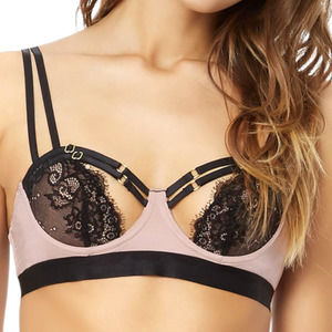 BLUEBELLA AMIRA BRA IN ROSE AND BLACK SZ 36C
